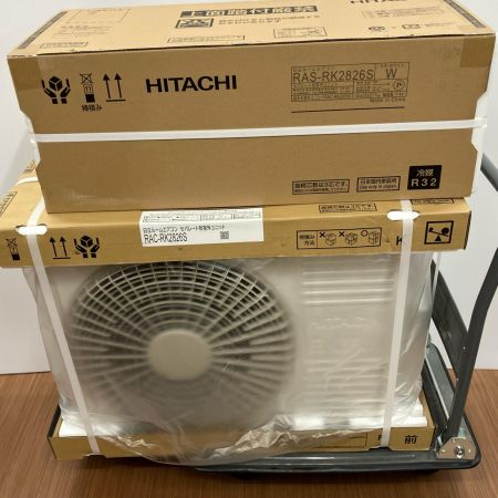 HITACHI 日立 壁掛けエアコン RAC-RK2826S 2026年製