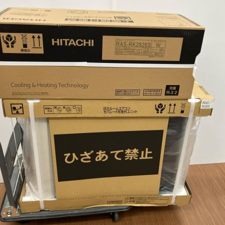 HITACHI 日立 壁掛けエアコン RAC-RK2826S 2026年製