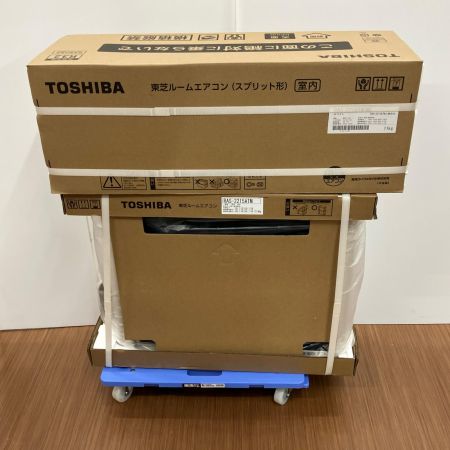 TOSHIBA 東芝  壁掛けエアコン RAS-2215TM(W） 2025年製 