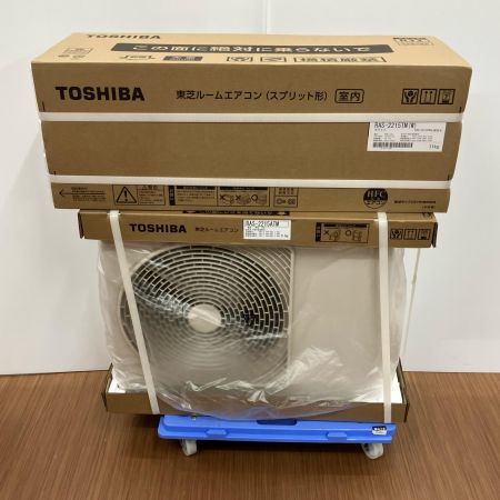 TOSHIBA 東芝  壁掛けエアコン RAS-2215TM(W） 2025年製 