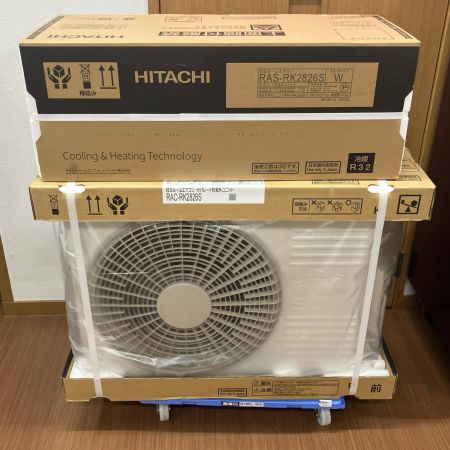 HITACHI 日立  壁掛けエアコン  RAC-RK2826S 2026年製