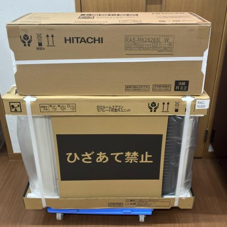 HITACHI 日立  壁掛けエアコン  RAC-RK2826S 2026年製