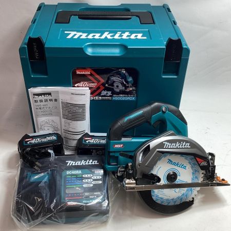 MAKITA マキタ 切断工具 丸のこ 充電器・充電池2個・ケース付  HS002GRDX