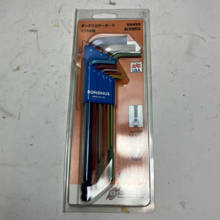 BONDHUS 六角レンチセット BLX9MCG