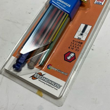 BONDHUS 六角レンチセット BLX9MCG