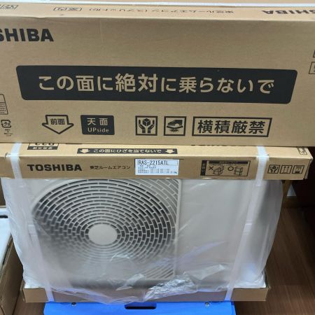 TOSHIBA 東芝 壁掛けエアコン 　2025年製 2.2kW 2.2 冷房:6畳/暖房:6畳 冷房:9畳/暖房:7畳 RAS-2215TL