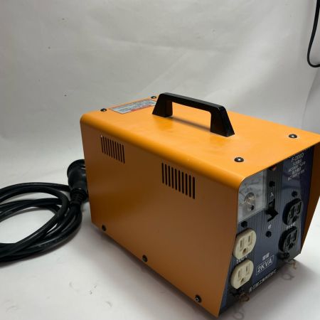 NICHIDO 工具関連用品 降圧専用トランス  F-200D オレンジ