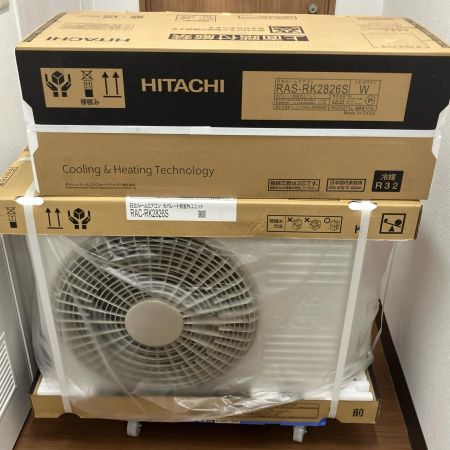 HITACHI 日立 壁掛けエアコン RAS-RK2826S 2026年製 