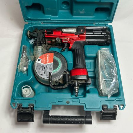 MAKITA マキタ エアツール ケース付 高圧エア釘打ち  AR411HR レッド