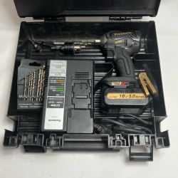 Panasonic パナソニック  締め付け工具 18v コードレス式 インパクトドライバ 充電器・充電池1個・ケース付  EZ76A1 Bランク