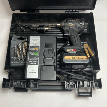 Panasonic パナソニック  締め付け工具 18v コードレス式 インパクトドライバ 充電器・充電池1個・ケース付  EZ76A1