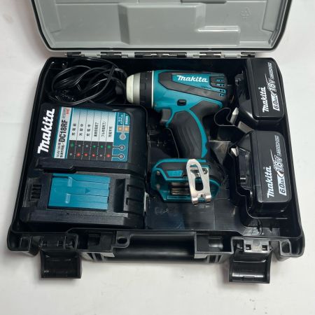 MAKITA マキタ 締め付け工具 コードレス式 18v インパクトドライバ 充電器・充電池2個・ケース付  TP141D