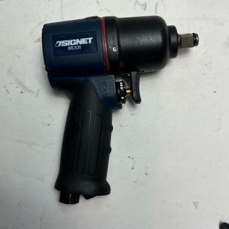 SIGNET 軽量コンパクト型 常圧エアーインパクトレンチ 本体のみ  1/2DR ネイビー