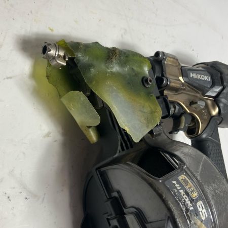 HiKOKI ハイコーキ エア釘打ち ケース付 65MM 使用感有 高圧 NV65HR2 イエロー
