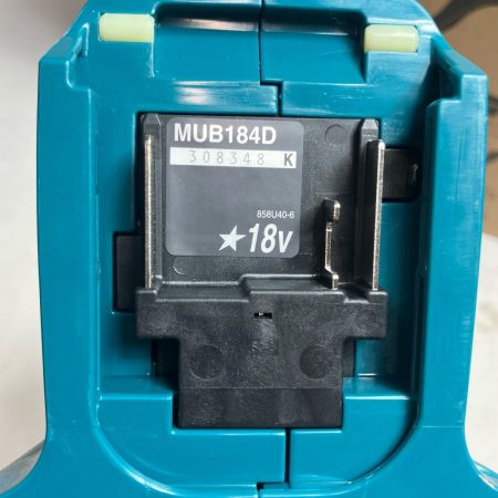 MAKITA マキタ ブロワ 　ﾊﾞｯﾃﾘｰ2個　充電器付き　未使用品(S) MUB184DRGX ブルー