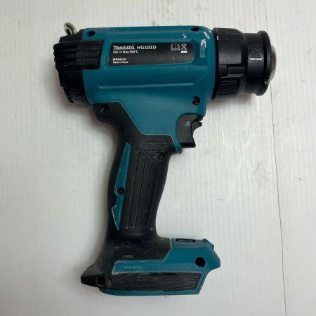 MAKITA マキタ ヒートガン MAKITA HG181D ケース付 コードレス式 18v 220834926 HG181D ブルー