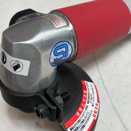 SINANO シナノ  グラインダー 　未使用品(S) 本体のみ 常圧 110mm SI-2501 レッド