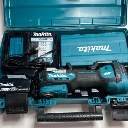 MAKITA マキタ  マルチツール　 程度B 充電器・充電池1個・ケース付 TM52DRG ブルー Bランク
