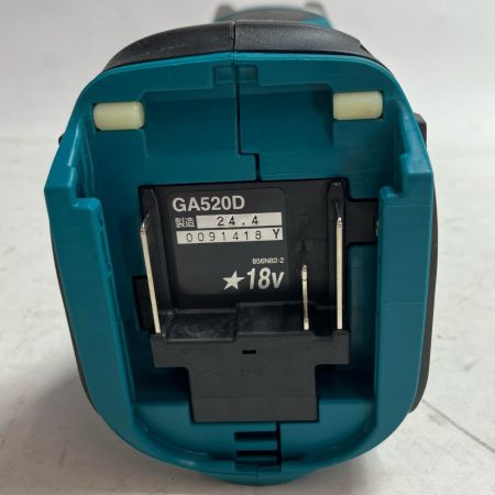 MAKITA マキタ GA520DZ 本体のみ コードレス式 125mm 18v 91418Y