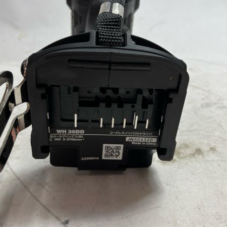 HiKOKI ハイコーキ 工具 締め付け工具 インパクトドライバ  WH36DD ブラック
