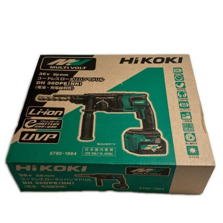 HiKOKI ハイコーキ 工具 締め付け工具 ハンマドリル28mm 36v C030031 DH36DPE(NN) グリーン