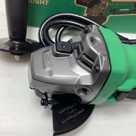 HiKOKI ハイコーキ ディスクグラインダー HiKOKI G10SH7 グリーン 未使用品　コード式 100mm 100v C651460 G10SH7 グリーン