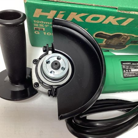 HiKOKI ハイコーキ ディスクグラインダー HiKOKI G10SH7 グリーン 未使用品　コード式 100mm 100v C651460 G10SH7 グリーン