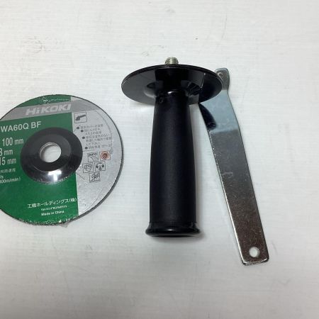 HiKOKI ハイコーキ ディスクグラインダー HiKOKI G10SH7 グリーン 未使用品　コード式 100mm 100v C651458 G10SH7 グリーン