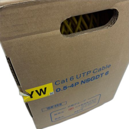 日本製線 LANケーブル　300m Cat6 UTP cable 0.5-4P NSGDT6