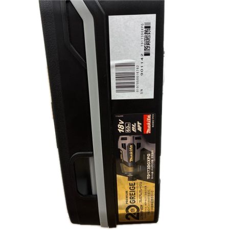 MAKITA マキタ 工具 締め付け工具 インパクトドライバ 未使用品(S) 充電器・充電池2個・ケース付 コードレス式 18v 901142 TD173DGXPG プレミアムグレージュ