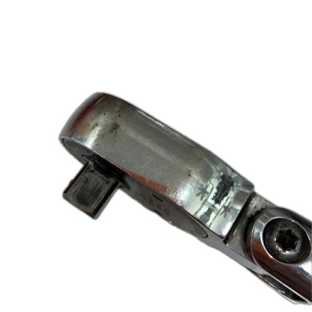 Snap-on スナップオン 工具 ハンドツール 1/2” ソフトグリップロングフレックスラチェット 本体のみ 全長：630mm 差込み角:12.7mm SHLF80A グレー×ブルー