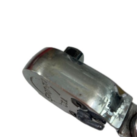 Snap-on スナップオン 工具 ハンドツール 1/2” ソフトグリップロングフレックスラチェット 本体のみ 全長：630mm 差込み角:12.7mm SHLF80A グレー×ブルー
