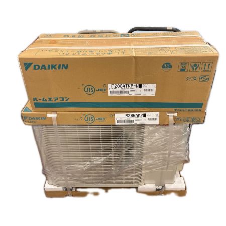 DAIKIN ダイキン 季節家電 エアコン 壁掛けエアコン 2026年製 2.8kW 4.0kw 冷房:8畳/暖房:8畳 冷房:12畳/暖房:10畳 程度S(未使用品) F286ATKP
