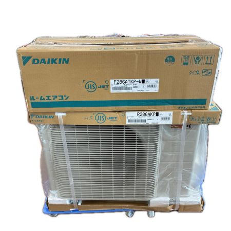 DAIKIN ダイキン 季節家電 エアコン 壁掛けエアコン 2026年製 2.8kW 4.0kw 冷房:8畳/暖房:8畳 冷房:12畳/暖房:10畳 程度S(未使用品) F286ATKP