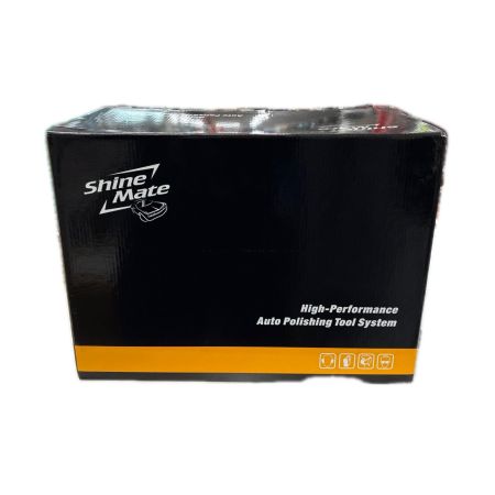shine mate 工具 研磨工具 ポリッシャー ブラック 未使用品(S) 充電器・充電池2個・ケース付 コードレス式 18v 5.0Ah 1331 EB351-6/21 ブラック