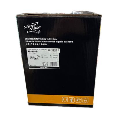 shine mate 工具 研磨工具 ポリッシャー ブラック 未使用品(S) 充電器・充電池2個・ケース付 コードレス式 18v 5.0Ah 1331 EB351-6/21 ブラック