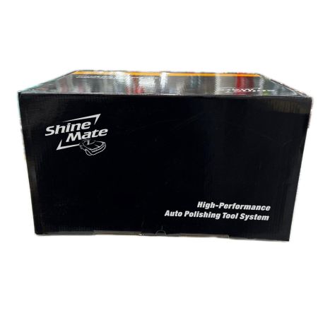 shine mate 工具 研磨工具 ポリッシャー ブラック 未使用品(S) 充電器・充電池2個・ケース付 コードレス式 18v 5.0Ah 1331 EB351-6/21 ブラック