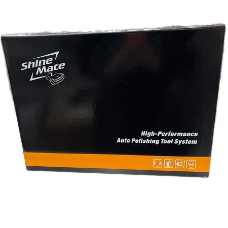 shine mate 工具 研磨工具 ポリッシャー ブラック 未使用品(S) 充電器・充電池2個・ケース付 コードレス式 18v 5.0Ah 1331 EB351-6/21 ブラック