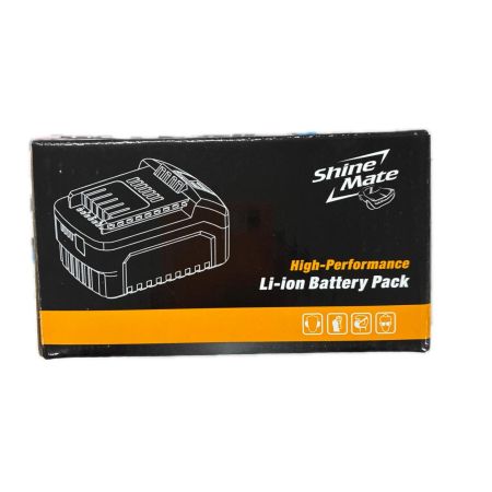 shine mate 工具 研磨工具 ポリッシャー ブラック 未使用品(S) 充電器・充電池2個・ケース付 コードレス式 18v 5.0Ah 1331 EB351-6/21 ブラック