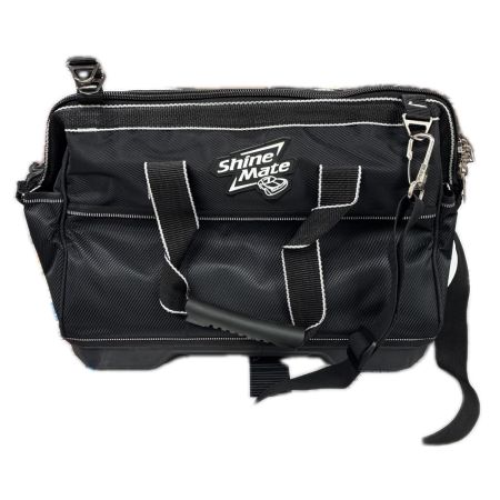shine mate 工具 研磨工具 ポリッシャー ブラック 未使用品(S) 充電器・充電池2個・ケース付 コードレス式 18v 5.0Ah 1331 EB351-6/21 ブラック