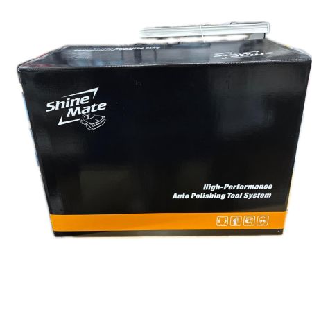 shine mate 工具 研磨工具 ポリッシャー ブラック 未使用品(S) 充電器・充電池2個・ケース付 コードレス式 18v 5.0Ah 1331 EB351-6/21 ブラック
