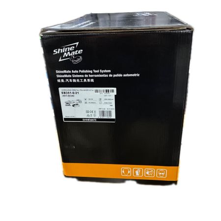 shine mate 工具 研磨工具 ポリッシャー ブラック 未使用品(S) 充電器・充電池2個・ケース付 コードレス式 18v 5.0Ah 1331 EB351-6/21 ブラック