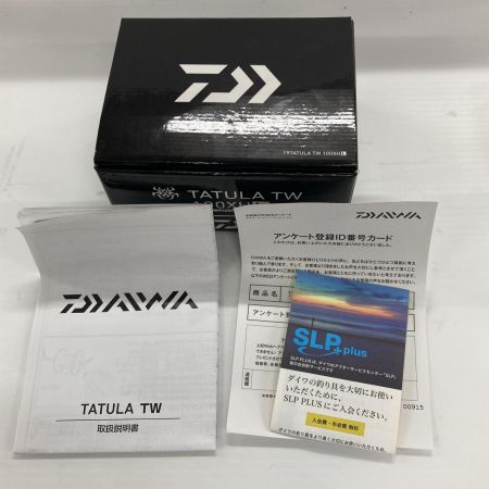 DAIWA ダイワ ベイトリール 19タトゥーラ TW 100XHL 00630040