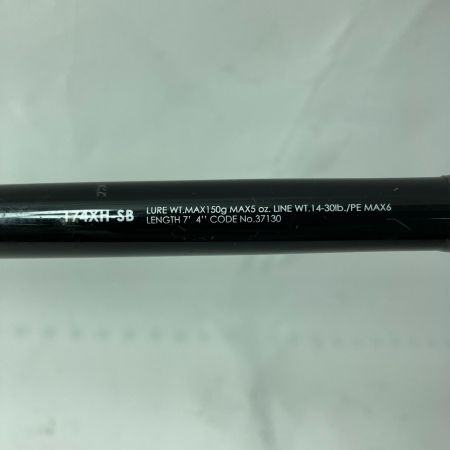 SHIMANO シマノ バスロッド 16ポイズングロリアス 174XH-SB 37130 竿袋付