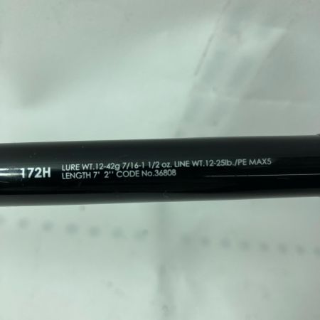 SHIMANO シマノ バスロッド 16ポイズングロリアス 172H 36808 竿袋付