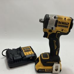 DEWALT インパクトレンチ DCF921 イエロー 充電器・充電池1個付 Cランク