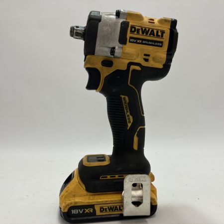 DEWALT インパクトレンチ DCF921 イエロー 充電器・充電池1個付
