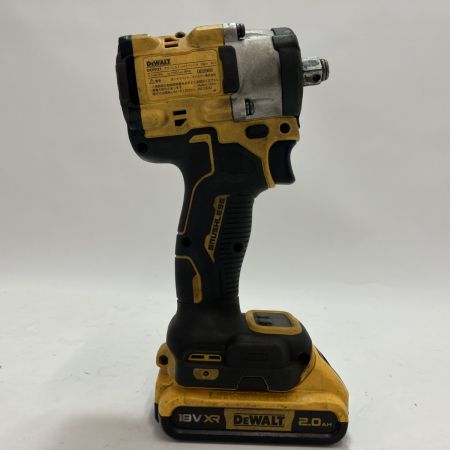 DEWALT インパクトレンチ DCF921 イエロー 充電器・充電池1個付