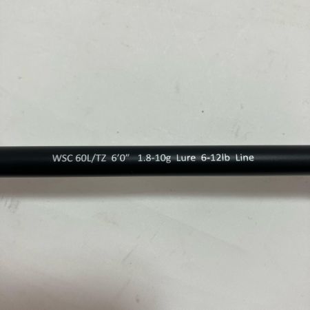 レジットデザイン バスロッド ワイルドサイド WSC60L/TZ VARIANT 竿袋付