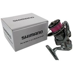 SHIMANO シマノ リール スピニングリール 21ナスキー C3000HG 043214 Bランク